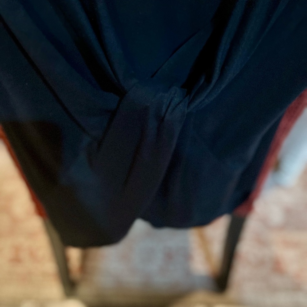 Fabletics Black Knotted Back Tank - image 5